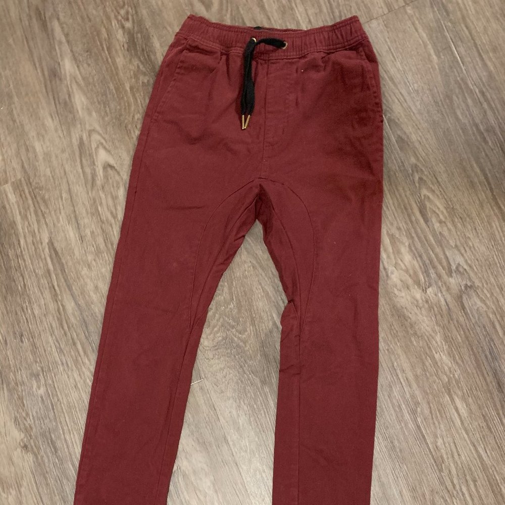 Zanerobe Skinny Joggers Chino Mens 27 / 28 Red
